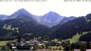 Archived webcam image showing Vacation rental Haus Romantika Schattwald on 13 Aug 2026 at 14:41