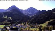 Archived webcam image showing Vacation rental Haus Romantika Schattwald on 12 Oct 2026 at 12:32