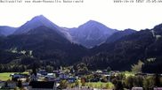 Archived webcam image showing Vacation rental Haus Romantika Schattwald on 12 Oct 2026 at 14:32