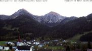 Archived webcam image showing Vacation rental Haus Romantika Schattwald on 12 Oct 2026 at 18:32