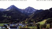 Archived webcam image showing Vacation rental Haus Romantika Schattwald on 13 Oct 2026 at 10:14