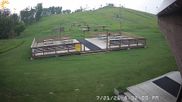 Archiviertes Webcam Bild: Sunridge Bunny Hill - Blick vom Chalet im Tal am 22.07.2026 um 04:48 Uhr