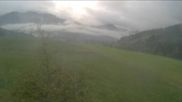 Archived webcam image showing Municipality Hochfilzen on 10 Oct 2026 at 18:42