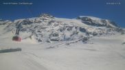 Archived webcam image showing Cervinia: Laghi Cime Bianche on 5 Apr 2026 at 12:23