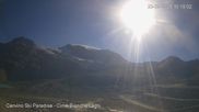 Archived webcam image showing Cervinia: Laghi Cime Bianche on 23 Sep 2026 at 10:04