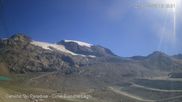 Archived webcam image showing Cervinia: Laghi Cime Bianche on 23 Sep 2026 at 12:04
