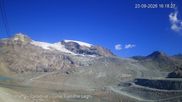 Archived webcam image showing Cervinia: Laghi Cime Bianche on 23 Sep 2026 at 16:04