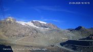 Archived webcam image showing Cervinia: Laghi Cime Bianche on 23 Sep 2026 at 18:04