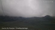 Archived webcam image showing Cervinia: Laghi Cime Bianche on 2 Oct 2026 at 12:54