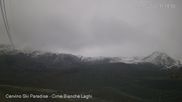 Archived webcam image showing Cervinia: Laghi Cime Bianche on 10 Oct 2026 at 10:21