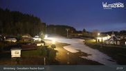 Archived webcam image showing Winterberg ski resort: chair lift "Rauher Busch" on 12 Apr 2026 at 21:39