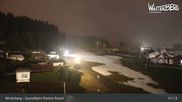 Archived webcam image showing Winterberg ski resort: chair lift "Rauher Busch" on 14 Apr 2026 at 01:37