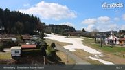 Archived webcam image showing Winterberg ski resort: chair lift "Rauher Busch" on 14 Apr 2026 at 13:37