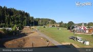 Archived webcam image showing Winterberg ski resort: chair lift "Rauher Busch" on 28 Jul 2026 at 07:30