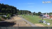 Archived webcam image showing Winterberg ski resort: chair lift "Rauher Busch" on 28 Jul 2026 at 09:30