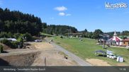 Archived webcam image showing Winterberg ski resort: chair lift "Rauher Busch" on 28 Jul 2026 at 11:30