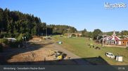 Archived webcam image showing Winterberg ski resort: chair lift "Rauher Busch" on 6 Aug 2026 at 07:11