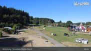 Archived webcam image showing Winterberg ski resort: chair lift "Rauher Busch" on 11 Aug 2026 at 09:57