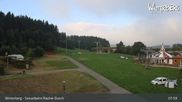 Archived webcam image showing Winterberg ski resort: chair lift "Rauher Busch" on 12 Sep 2026 at 08:41
