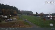 Archived webcam image showing Winterberg ski resort: chair lift "Rauher Busch" on 30 Oct 2026 at 07:34