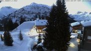 Archiviertes Webcam Bild: Oberlech: Pension Berger am 27.02.2026 um 06:01 Uhr