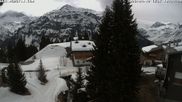 Archiviertes Webcam Bild: Oberlech: Pension Berger am 12.04.2026 um 10:48 Uhr