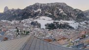 Archived webcam image showing St. Ulrich (1.245m) on Feb 26, 2026 at 7:09 AM