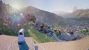 Archiviertes Webcam Bild: Ort St. Ulrich im Grödnertal am 28.05.2026 um 07:05 Uhr