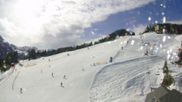 Archived webcam image showing Nassfeld Ski Resort: View from Sonnleitn on 29 Mar 2026 at 10:39