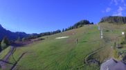 Archived webcam image showing Nassfeld Ski Resort: View from Sonnleitn on 21 May 2026 at 07:52
