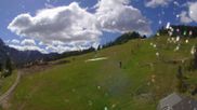 Archived webcam image showing Nassfeld Ski Resort: View from Sonnleitn on 21 May 2026 at 10:52
