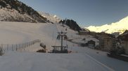 Archived webcam image showing Hotel Edelweiss & Gurgl at Obergurgl on 26 Feb 2026 at 08:10