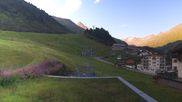 Archived webcam image showing Hotel Edelweiss & Gurgl at Obergurgl on 4 Aug 2026 at 07:33