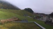 Archiviertes Webcam Bild: Obergurgl: Blick zur Piste vom Hotel Edelweiss & Gurgl am 18.09.2026 um 08:07 Uhr