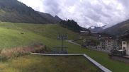 Archiviertes Webcam Bild: Obergurgl: Blick zur Piste vom Hotel Edelweiss & Gurgl am 18.09.2026 um 12:07 Uhr