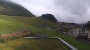 Archiviertes Webcam Bild: Obergurgl: Blick zur Piste vom Hotel Edelweiss & Gurgl am 18.09.2026 um 16:07 Uhr