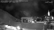 Archived webcam image showing Chalet Anna Maria in Lech on 27 Feb 2026 at 00:43