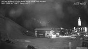Archiviertes Webcam Bild: Lech am Arlberg: Ausblick Chalet Anna Maria zur Piste am 19.03.2026 um 00:06 Uhr