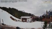 Archiviertes Webcam Bild: Lech am Arlberg: Ausblick Chalet Anna Maria zur Piste am 12.04.2026 um 08:10 Uhr