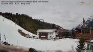 Archiviertes Webcam Bild: Lech am Arlberg: Ausblick Chalet Anna Maria zur Piste am 12.04.2026 um 10:10 Uhr