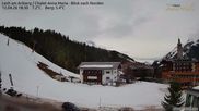 Archiviertes Webcam Bild: Lech am Arlberg: Ausblick Chalet Anna Maria zur Piste am 12.04.2026 um 18:10 Uhr