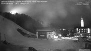Archiviertes Webcam Bild: Lech am Arlberg: Ausblick Chalet Anna Maria zur Piste am 13.04.2026 um 00:29 Uhr