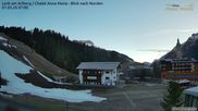 Archiviertes Webcam Bild: Lech am Arlberg: Ausblick Chalet Anna Maria zur Piste am 01.05.2026 um 07:23 Uhr