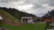 Archived webcam image showing Chalet Anna Maria in Lech on 11 May 2026 at 07:40