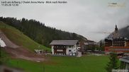 Archived webcam image showing Chalet Anna Maria in Lech on 11 May 2026 at 12:40