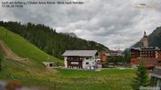 Archived webcam image showing Chalet Anna Maria in Lech on 17 Jun 2026 at 14:10