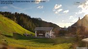 Archived webcam image showing Chalet Anna Maria in Lech on 7 Jul 2026 at 07:42