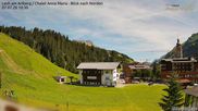 Archived webcam image showing Chalet Anna Maria in Lech on 7 Jul 2026 at 10:42