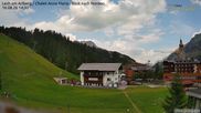 Archiviertes Webcam Bild: Lech am Arlberg: Ausblick Chalet Anna Maria zur Piste am 16.08.2026 um 14:25 Uhr