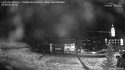 Archived webcam image showing Chalet Anna Maria in Lech on 19 Aug 2026 at 00:04